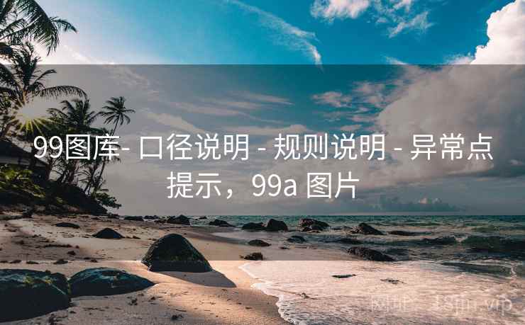 99图库- 口径说明 - 规则说明 - 异常点提示，99a 图片